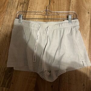 Calvin Klein Checkered White Men's Athletic Shorts